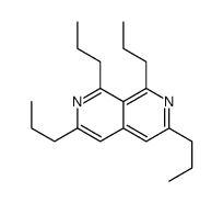 1,3,6,8-tetrapropyl-2,7-naphthyridine Structure