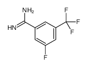 3-FLUORO-5-TRIFLUOROMETHYL-BENZAMIDINE Structure