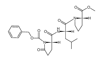Z-pGlu-Leu-Pro-OMe结构式