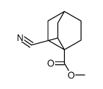 methyl 3-cyanobicyclo[2.2.2]octane-4-carboxylate结构式