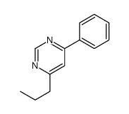 4-phenyl-6-propylpyrimidine Structure