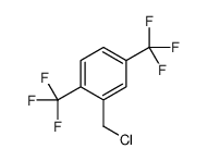 2-(Chloromethyl)-1,4-bis(trifluoromethyl)benzene结构式