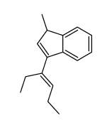 3-hex-3-en-3-yl-1-methyl-1H-indene结构式