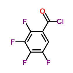 2,3,4,5-四氟苯甲酰氯结构式