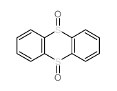 Thianthrene,5,10-dioxide Structure