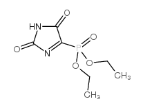 2,5-二氧代咪唑烷-4-基膦酸二乙酯结构式