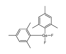 difluoro-bis(2,4,6-trimethylphenyl)germane结构式