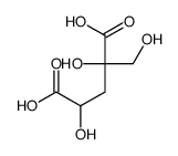 2,4-dihydroxy-2-(hydroxymethyl)pentanedioic acid结构式