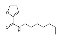 N-heptylfuran-2-carboxamide Structure