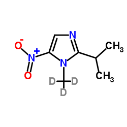 异丙硝唑-d3结构式