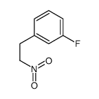 1-fluoro-3-(2-nitroethyl)benzene Structure