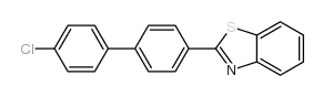 2-(4'-Chloro-biphenyl-4-yl)-benzothiazole Structure
