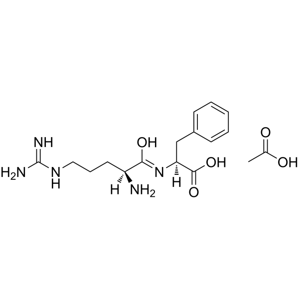 (S)-2-((S)-2-Amino-5-guanidinopentanamido)-3-phenylpropanoic acid compound with acetic acid (1:1)图片