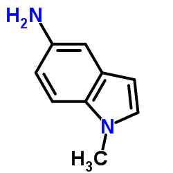 1-甲基-1H-吲哚-5-胺结构式