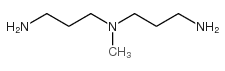 N'N-双(3-氨丙基)甲胺结构式
