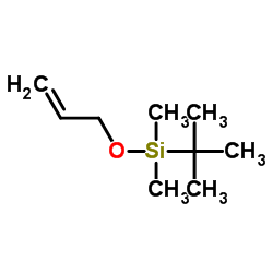 烯丙氧基-叔丁基二甲基硅烷结构式
