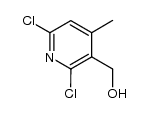 (2,6-dichloro-4-methylpyridin-3-yl)methanol结构式