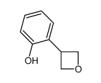 2-(氧杂环丁烷-3-基)苯酚结构式
