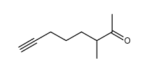 7-Octyn-2-one, 3-methyl- (9CI) Structure