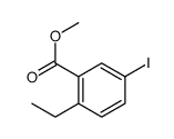 2-乙基-5-碘苯甲酸甲酯结构式