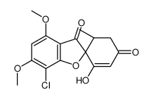 4'-O-DeMethyl Griseofulvin Structure