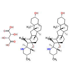 酒石酸环巴胺结构式