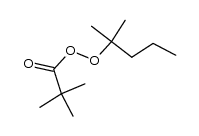 2-(n-propyl)-2-propyl peroxypivalate Structure