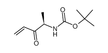 Carbamic acid, (1-methyl-2-oxo-3-butenyl)-, 1,1-dimethylethyl ester, (R)- (9CI)结构式