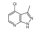 4-Chloro-3-methyl-1H-pyrazolo[3,4-b]pyridine Structure