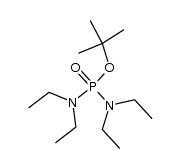 tert-butyl(tetraethyldiamido)phosphate结构式