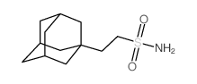 Tricyclo[3.3.1.13,7]decan-1-ethanesulfonamide结构式