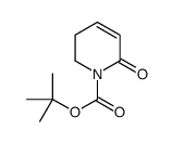 2-氧代-5,6-二氢吡啶-1(2H)-甲酸叔丁酯结构式