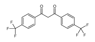1,3-bis[4-(trifluoromethyl)phenyl]propane-1,3-dione Structure