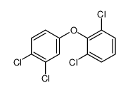 2,6-Dichlorophenyl 3,4-dichlorophenyl ether Structure