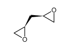(+)-(2R,2'R)-methylenebis(oxirane) Structure