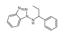N-alpha-ethylbenzyl-1-aminobenzotriazole Structure