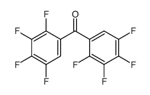 bis(2,3,4,5-tetrafluorophenyl)methanone Structure