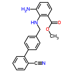 3-氨基-2-[(2-氰基联苯-4-基)甲基]氨基苯甲酸甲酯图片
