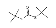 Di-tert-butyl dithiosulfite结构式