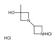 3-甲基-[-1,3'-氮杂环丁]-3-醇二盐酸盐结构式