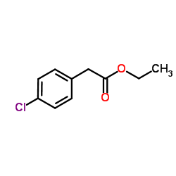Ethyl 4-chlorophenylacetate structure