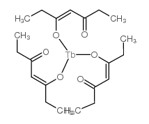 terbium 3,5-heptanedionate structure