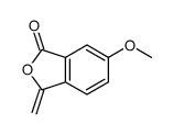 1(3H)-Isobenzofuranone,6-methoxy-3-methylene-(9CI) Structure