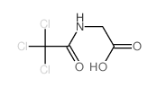 2-[(2,2,2-三氯乙酰基)氨基]乙酸结构式