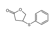 (4S)-4-phenylsulfanyloxolan-2-one结构式