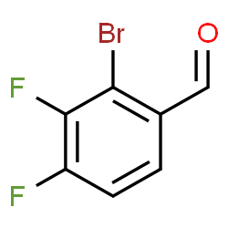 2-溴-3,4-二氟苯甲醛结构式
