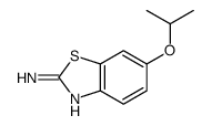 6-异丙氧基苯并[d]噻唑-2-胺结构式