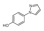 4-(1H-吡唑-1-基)苯酚结构式