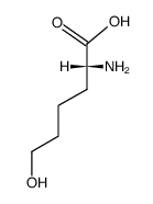 D-6-Hydroxynorleucine Structure
