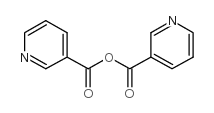 3-吡啶甲酸酐结构式